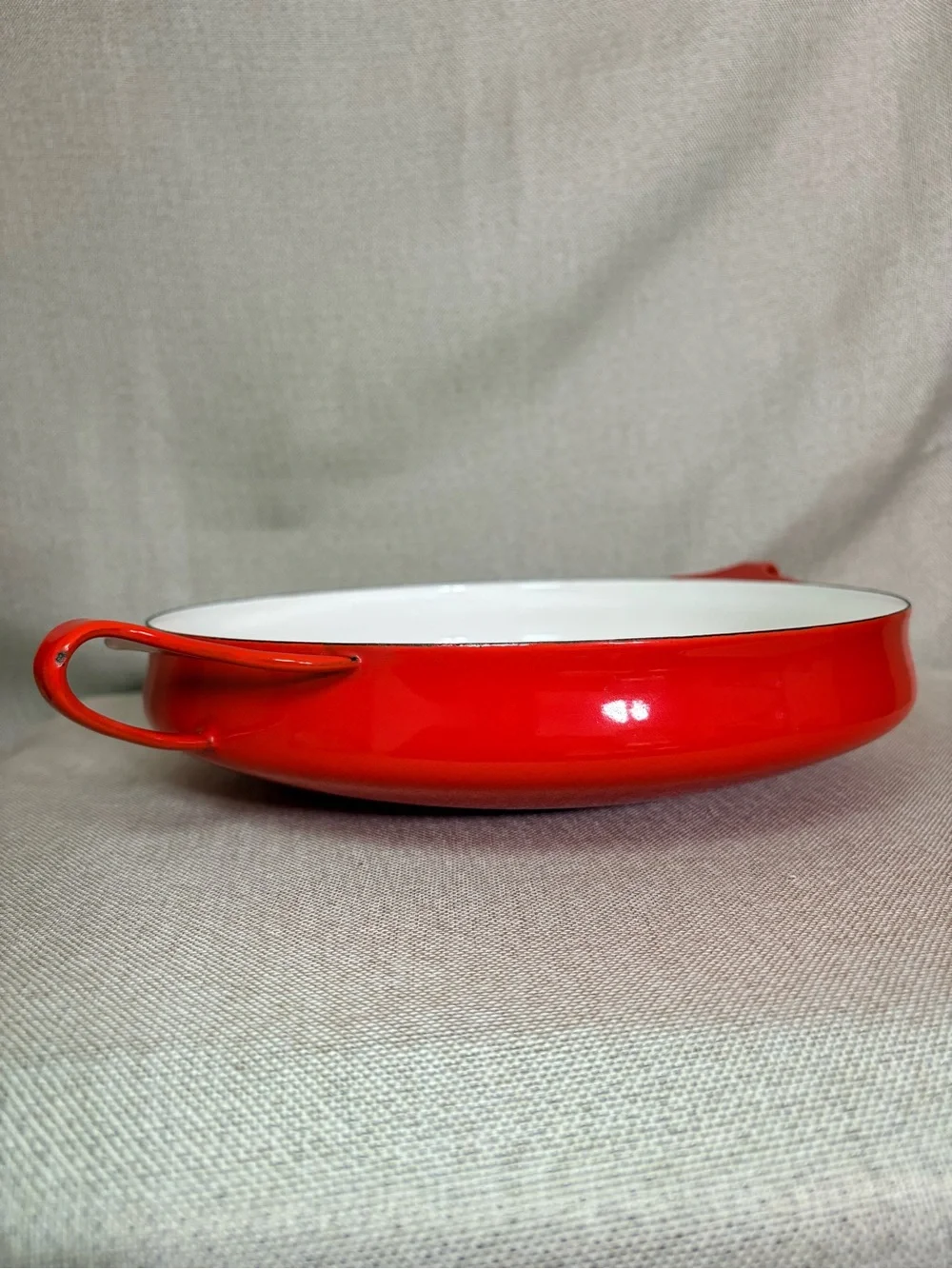 Vintage Dansk Kobenstyle Red Paella Pan IHQ Denmark Jens Quistgaard MCM